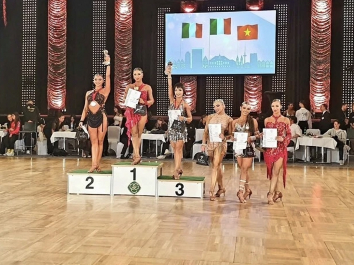 Vietnamese dancer shines on the world stage